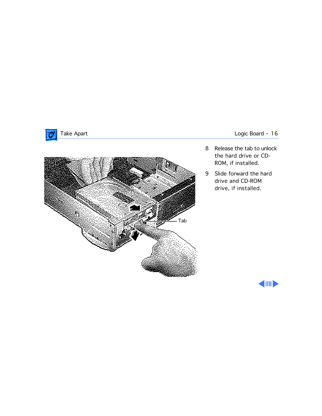 Motorola 660AV manual Tab 