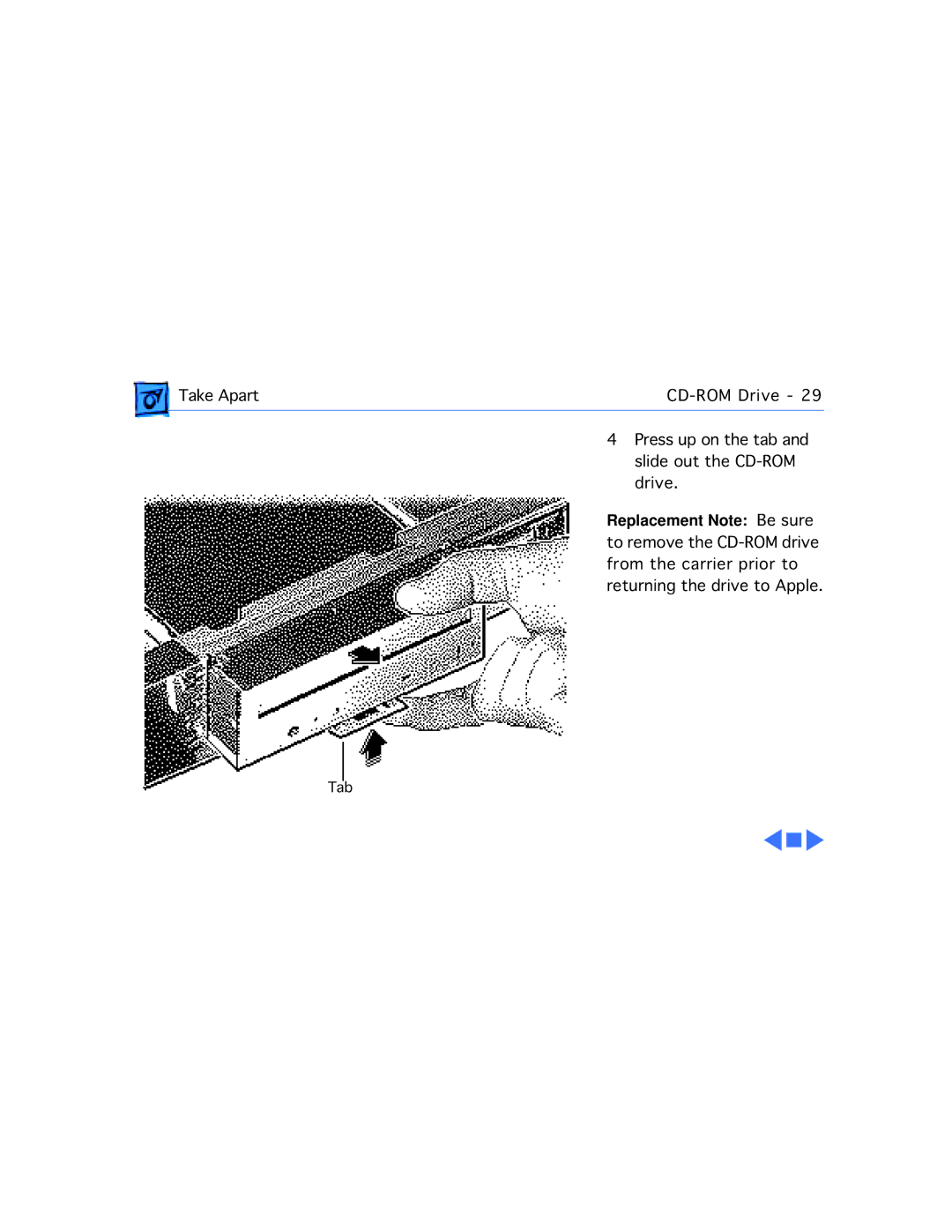 Motorola 660AV manual Replacement Note Be sure 