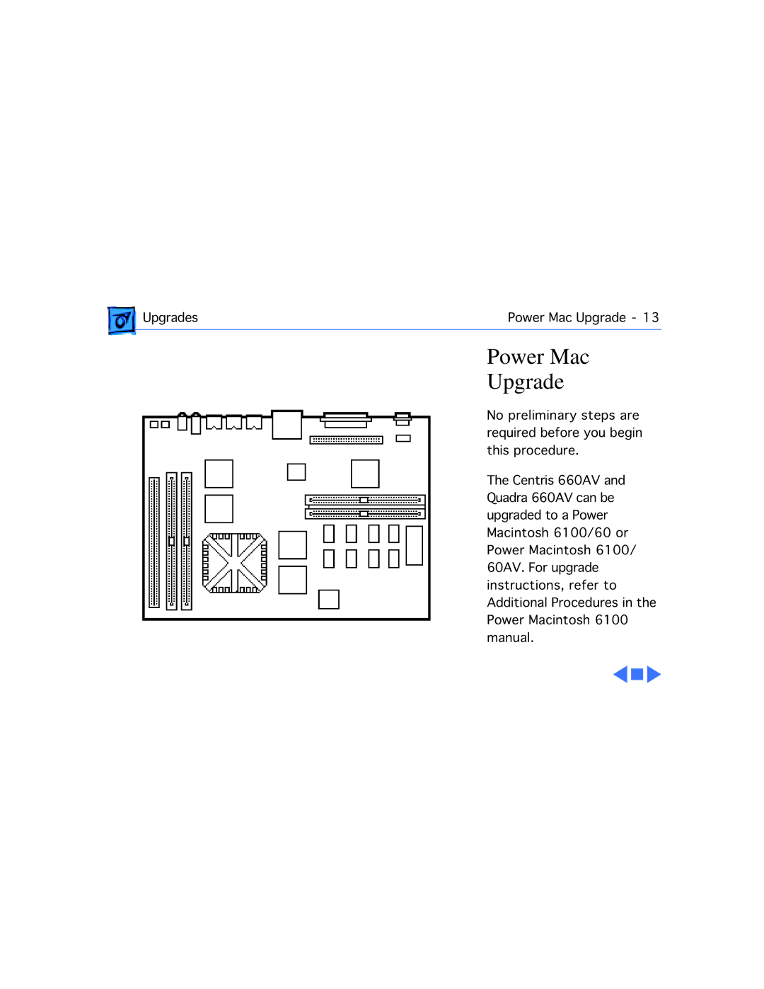 Motorola 660AV manual Power Mac Upgrade 