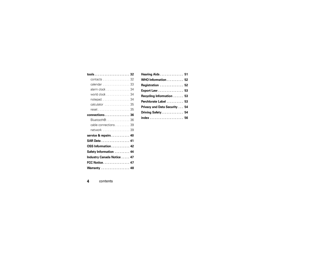 Motorola 68000201338-C manual Tools, Connections 