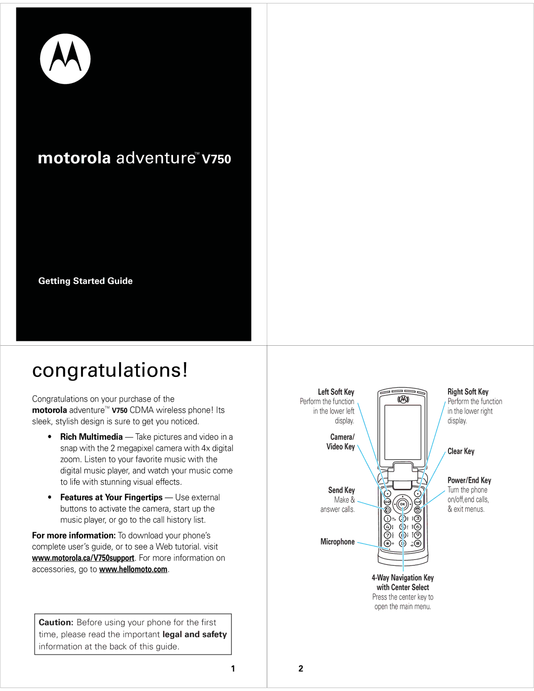 Motorola 68000201627-A manual Features at Your Fingertips Use external 