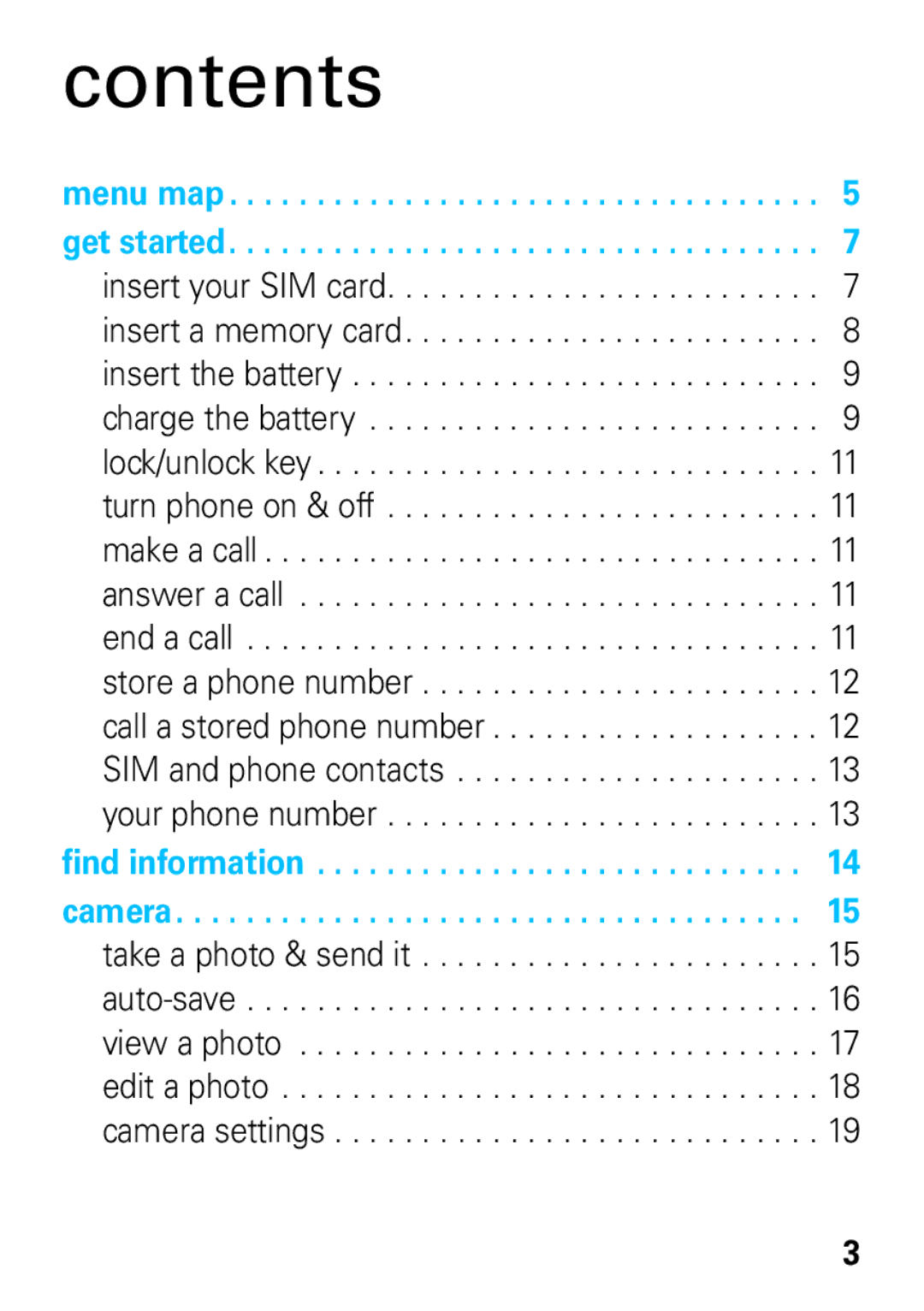 Motorola 68004018058 manual Contents 