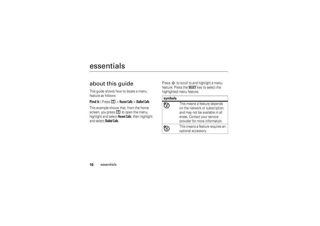 Motorola 6802925J24 manual essentials, about this guide 