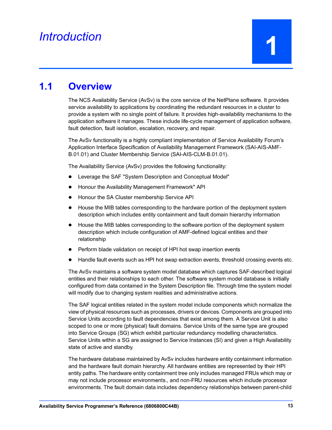 Motorola 6806800C44B manual Introduction, Overview 