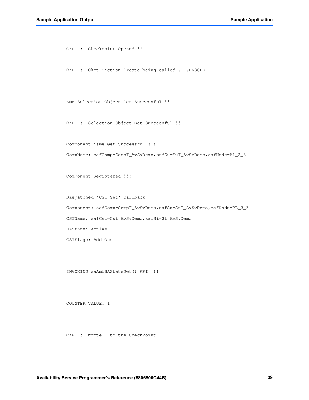 Motorola 6806800C44B manual Counter Value 