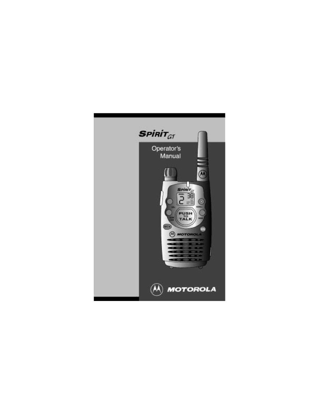 Motorola 6880906Z72-O manual 