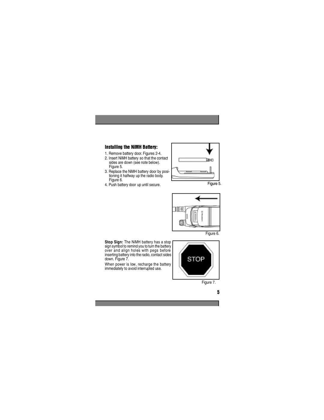 Motorola 6880906Z72-O manual Tioning it halfway up the radio body 