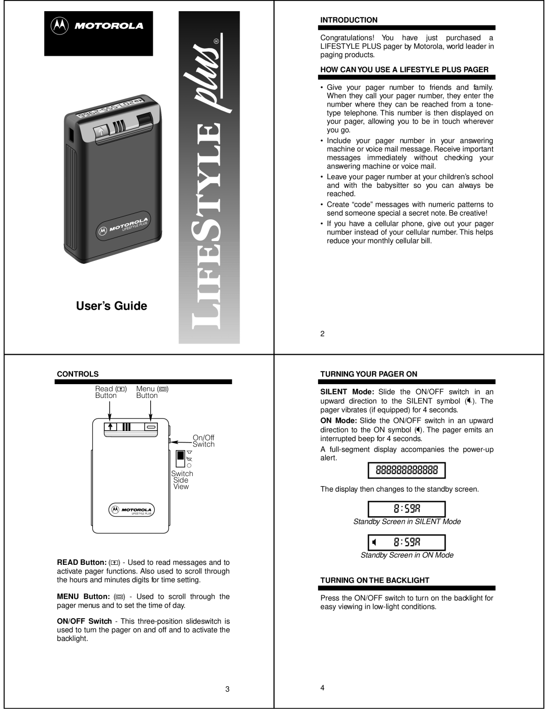 Motorola 6881017B45-A manual 888888888888, 859a 