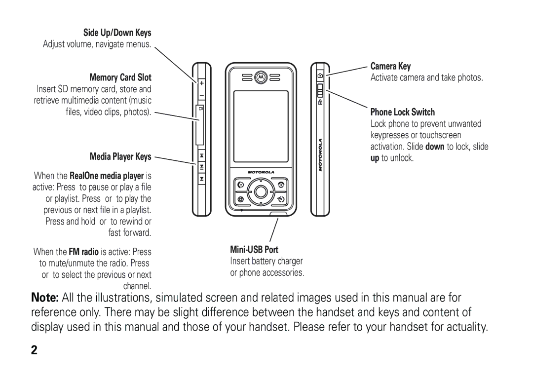 Motorola 6887460Z69 manual Adjust volume, navigate menus 