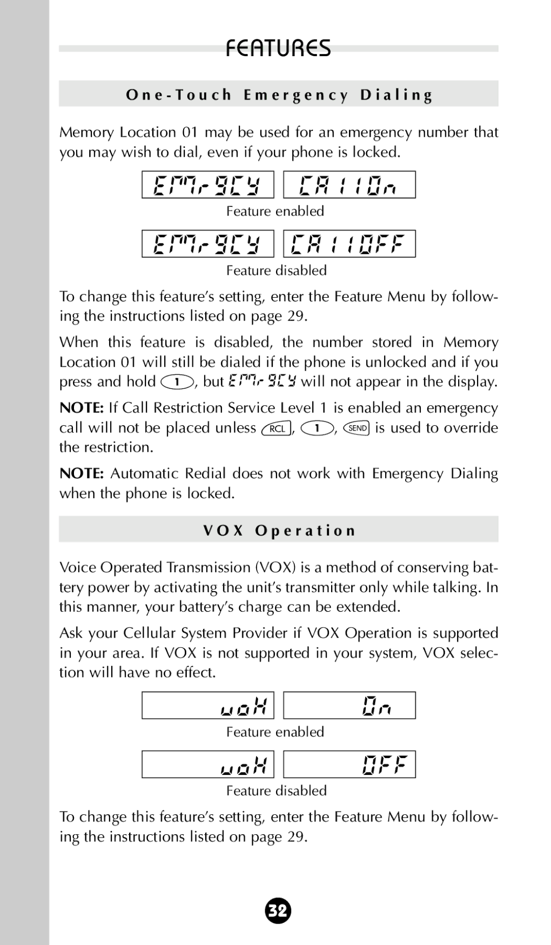 Motorola 68P09396A92-A owner manual E T o u c h E m e r g e n c y D i a l i n g, X O p e r a t i o n 