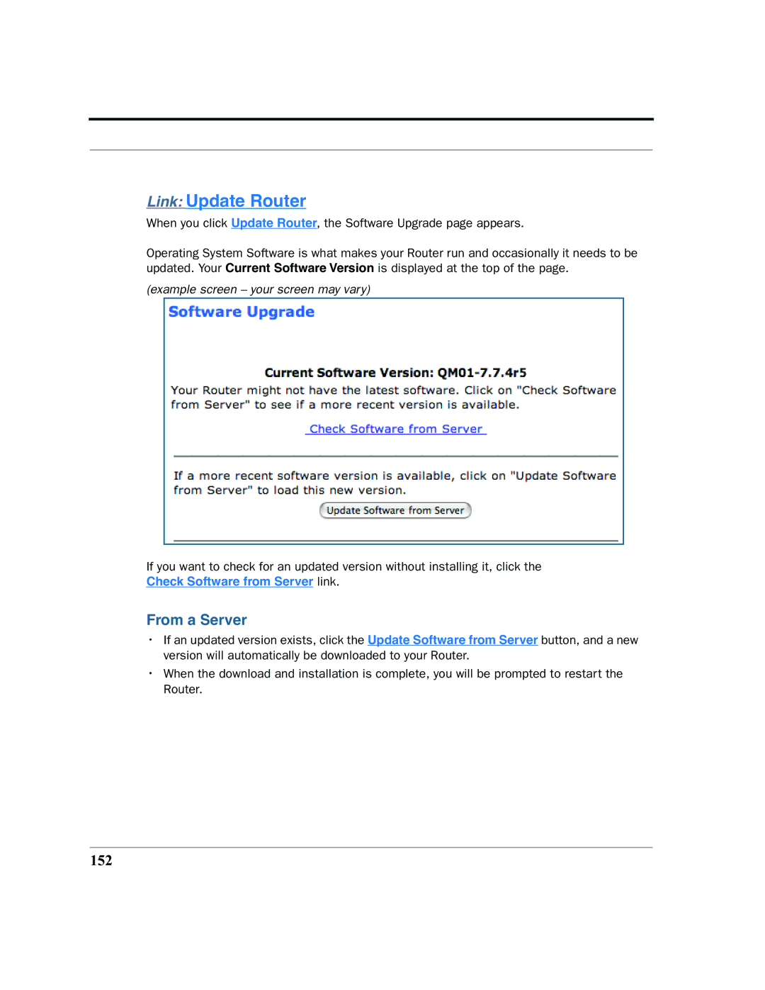 Motorola 7.7.4 manual From a Server, 152 