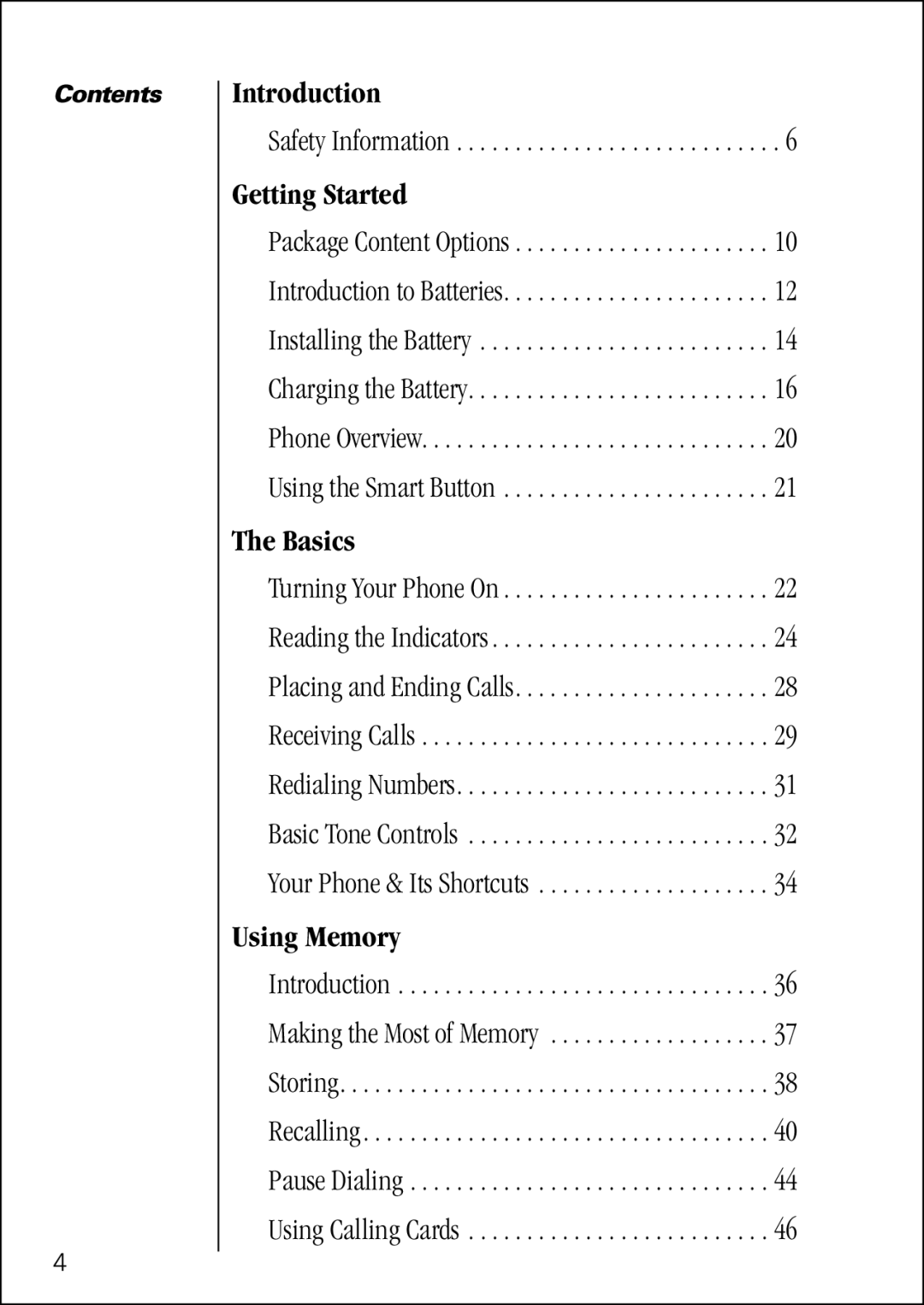 Motorola 7760 specifications Safety Information, Getting Started 