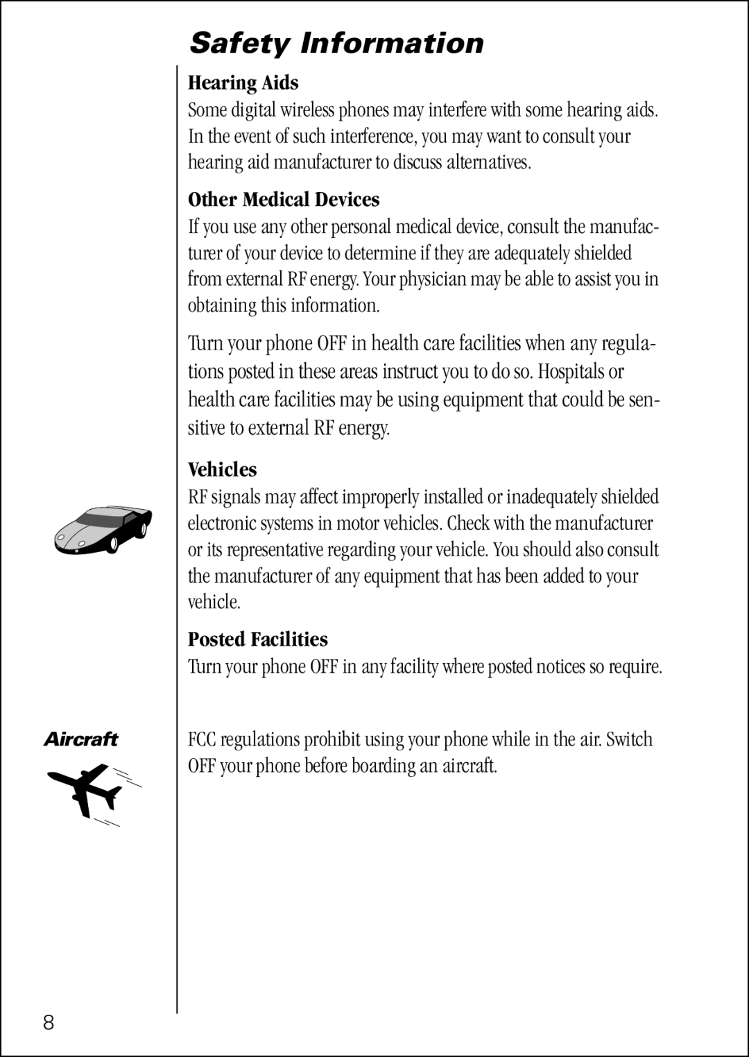 Motorola 7760 specifications Hearing Aids 