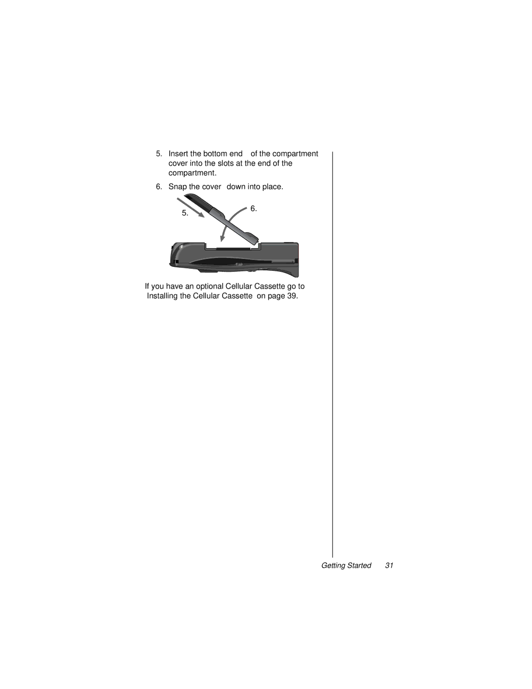 Motorola 9500 manual Getting Started 