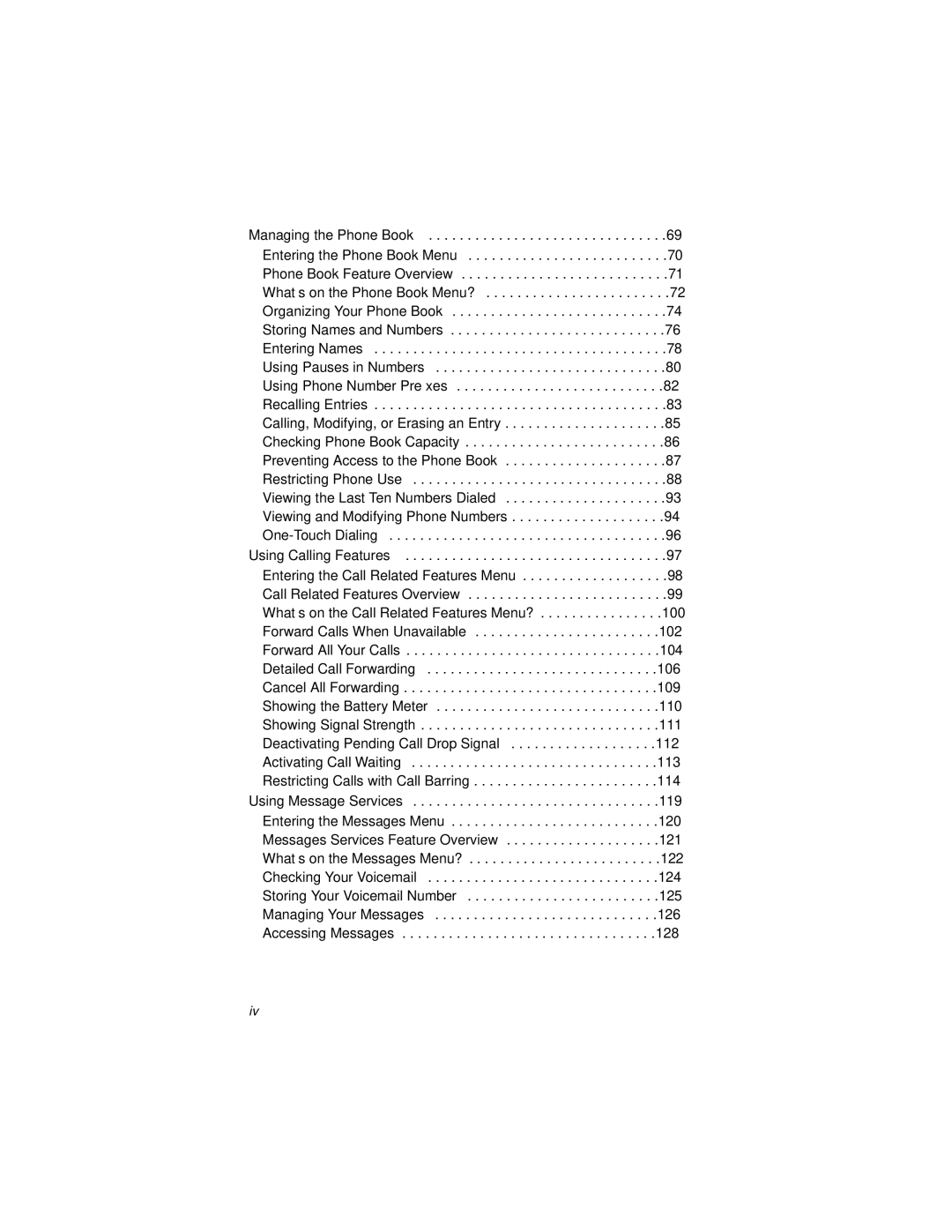 Motorola 9500 manual Forward Calls When Unavailable 