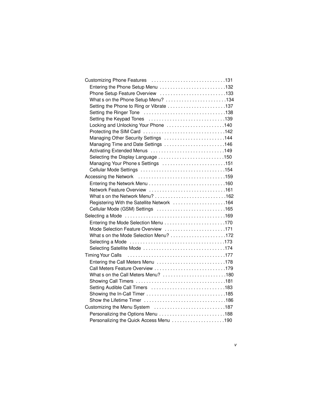 Motorola 9500 manual Customizing Phone Features 