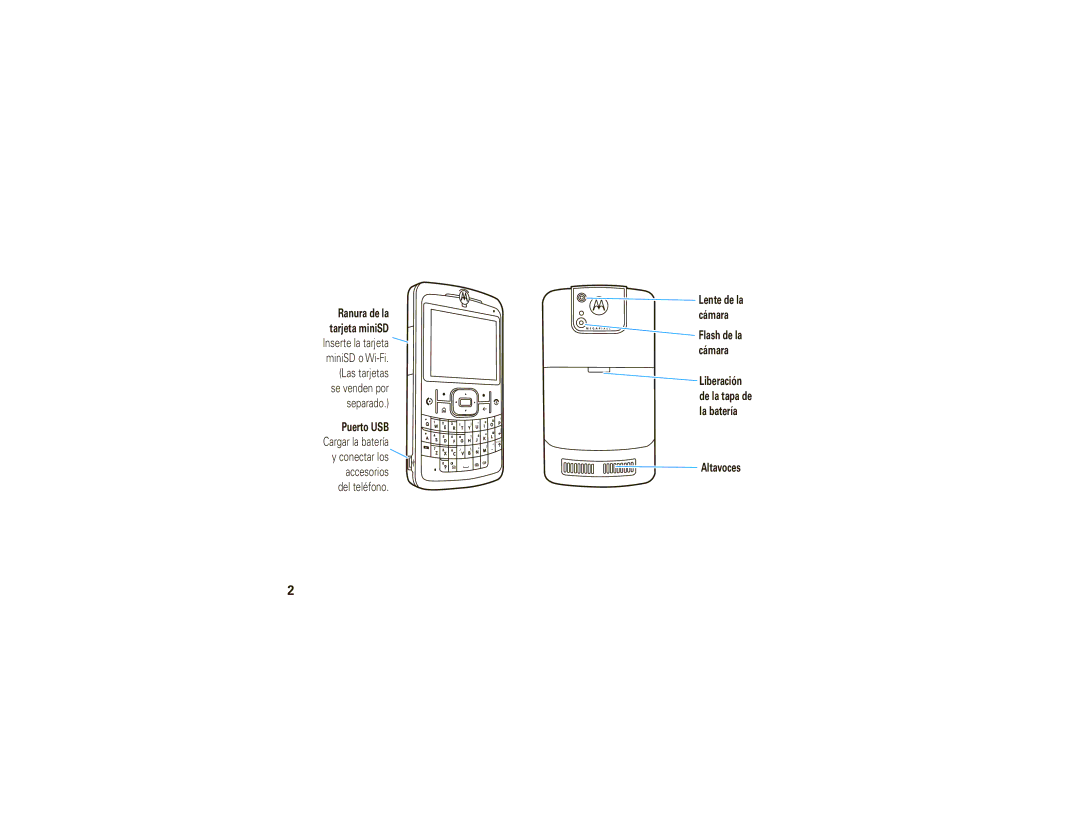 Motorola 9C manual Cargar la batería Conectar los accesorios del teléfono 