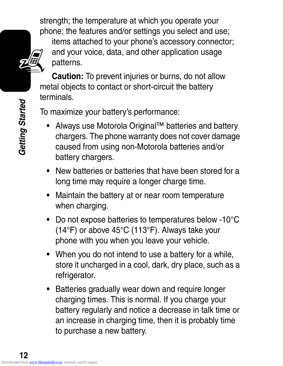 Motorola A845 3G manual Getting Started 