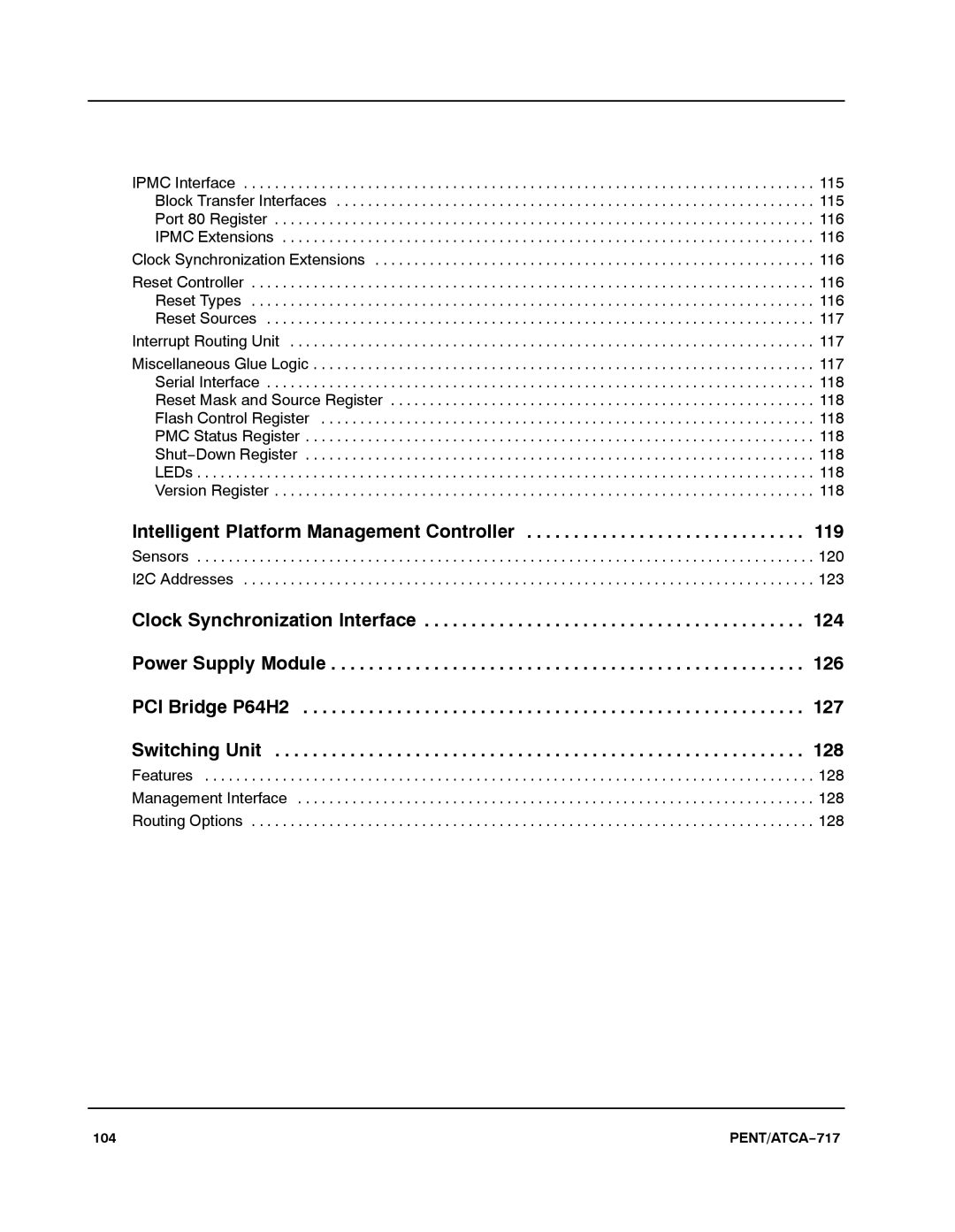 Motorola ATCA-717 manual 104 