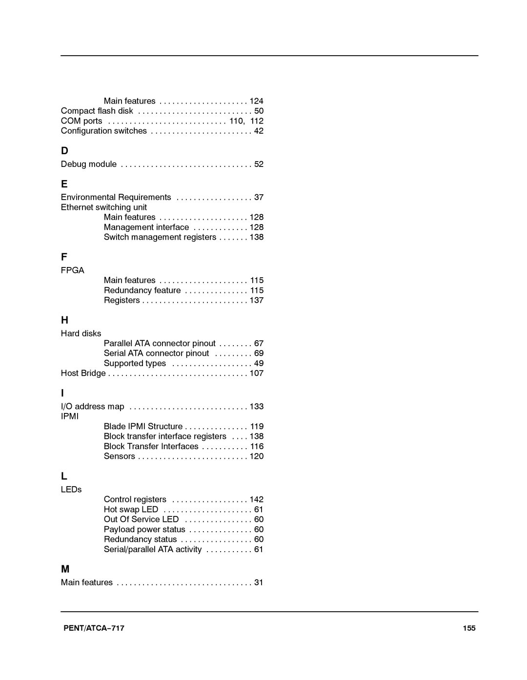 Motorola ATCA-717 manual Fpga 