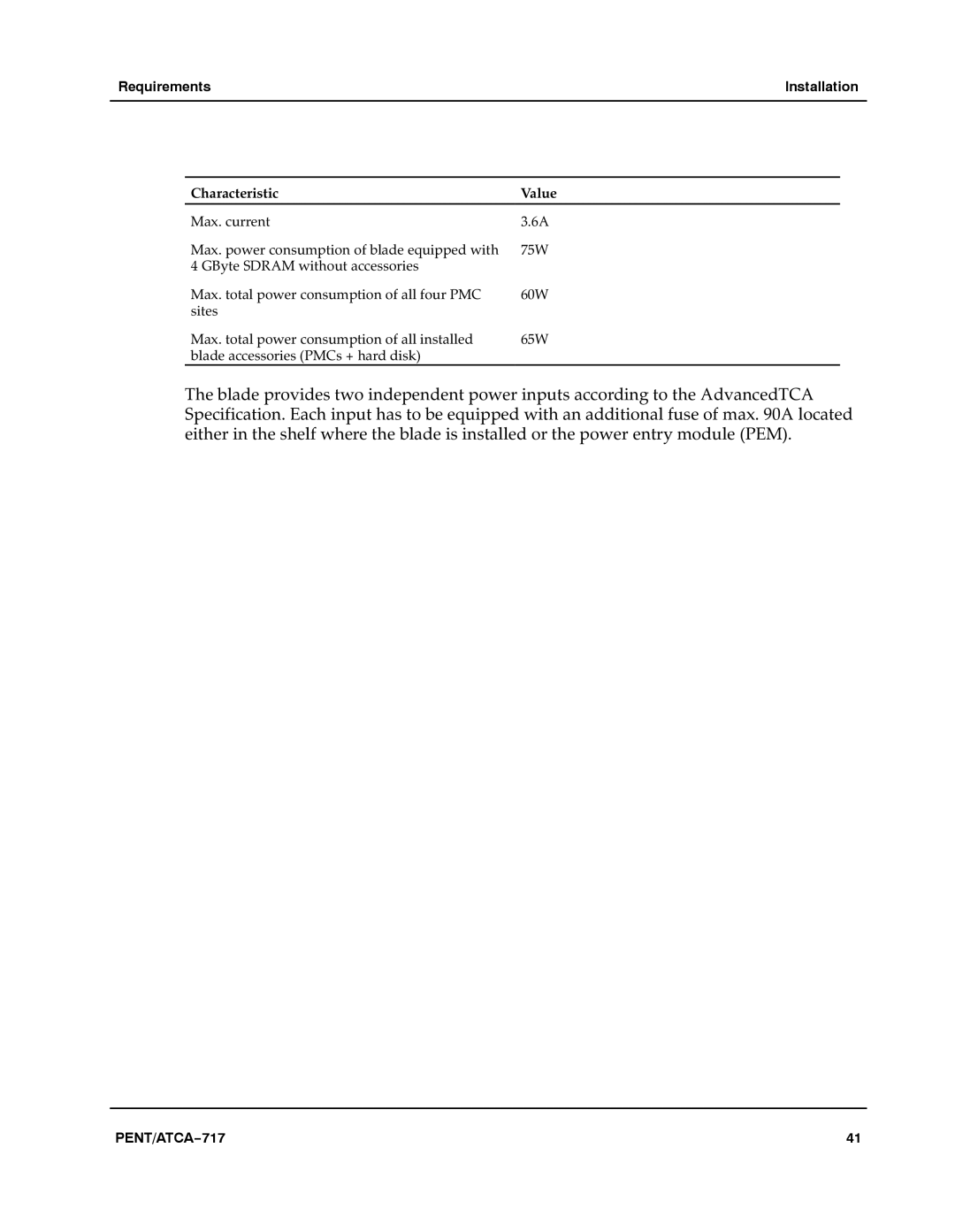 Motorola ATCA-717 manual PENT/ATCA−717 