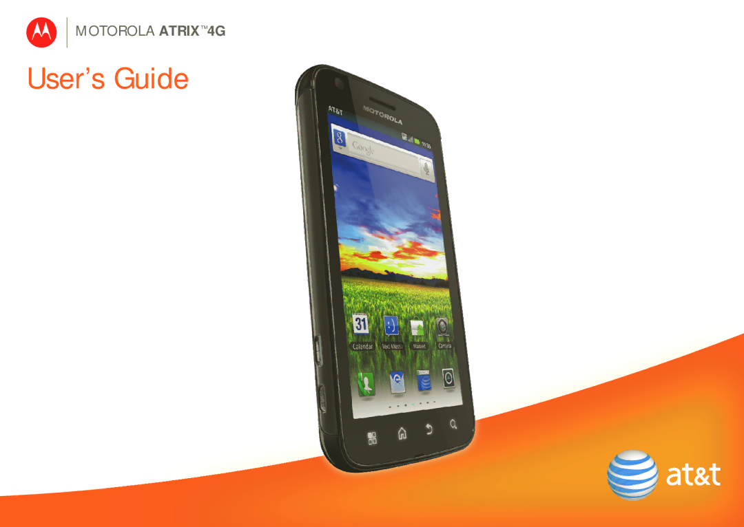 Motorola Atrix 4G manual User’s Guide 