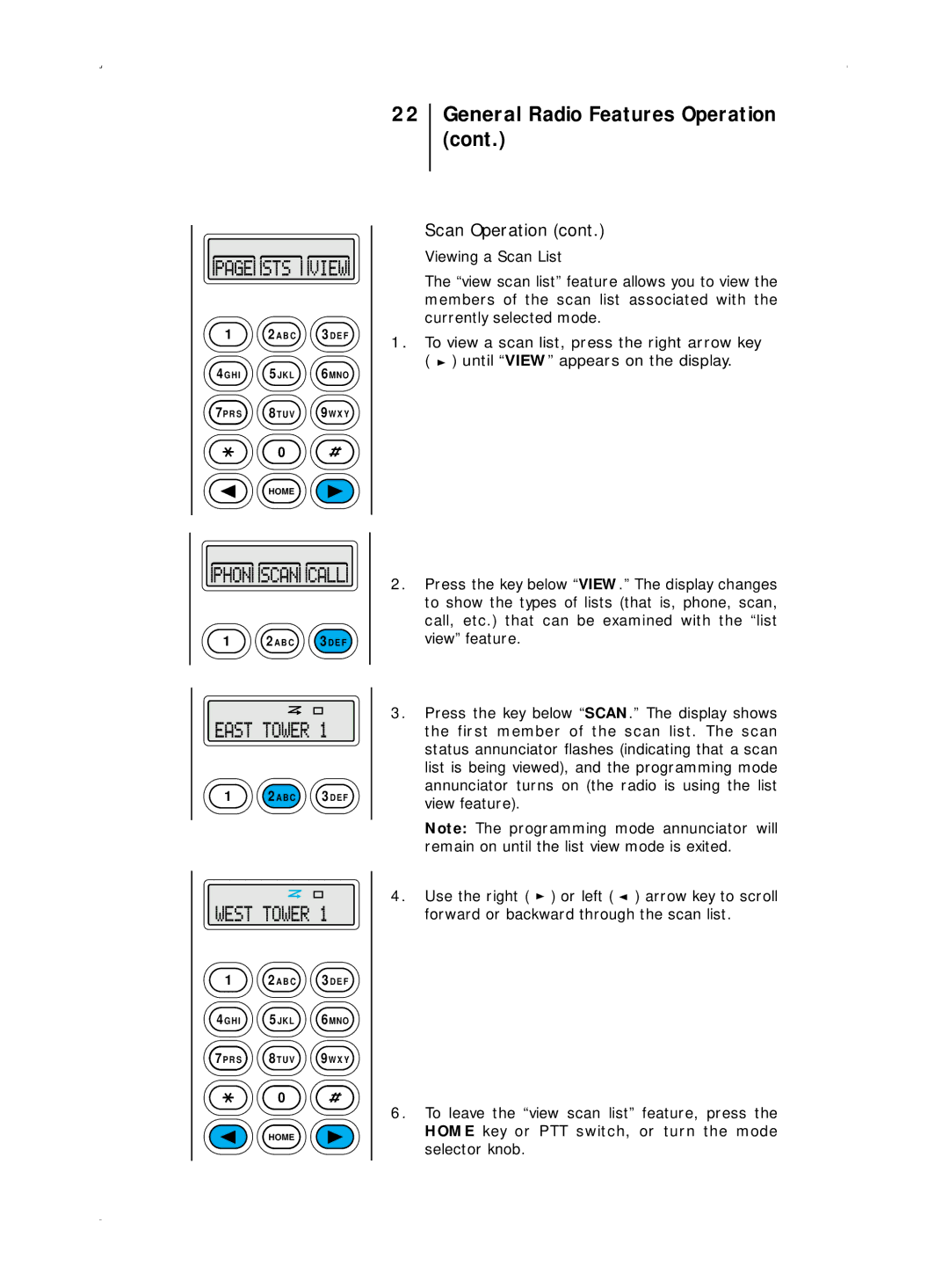 Motorola B5, B7 operating instructions B C 