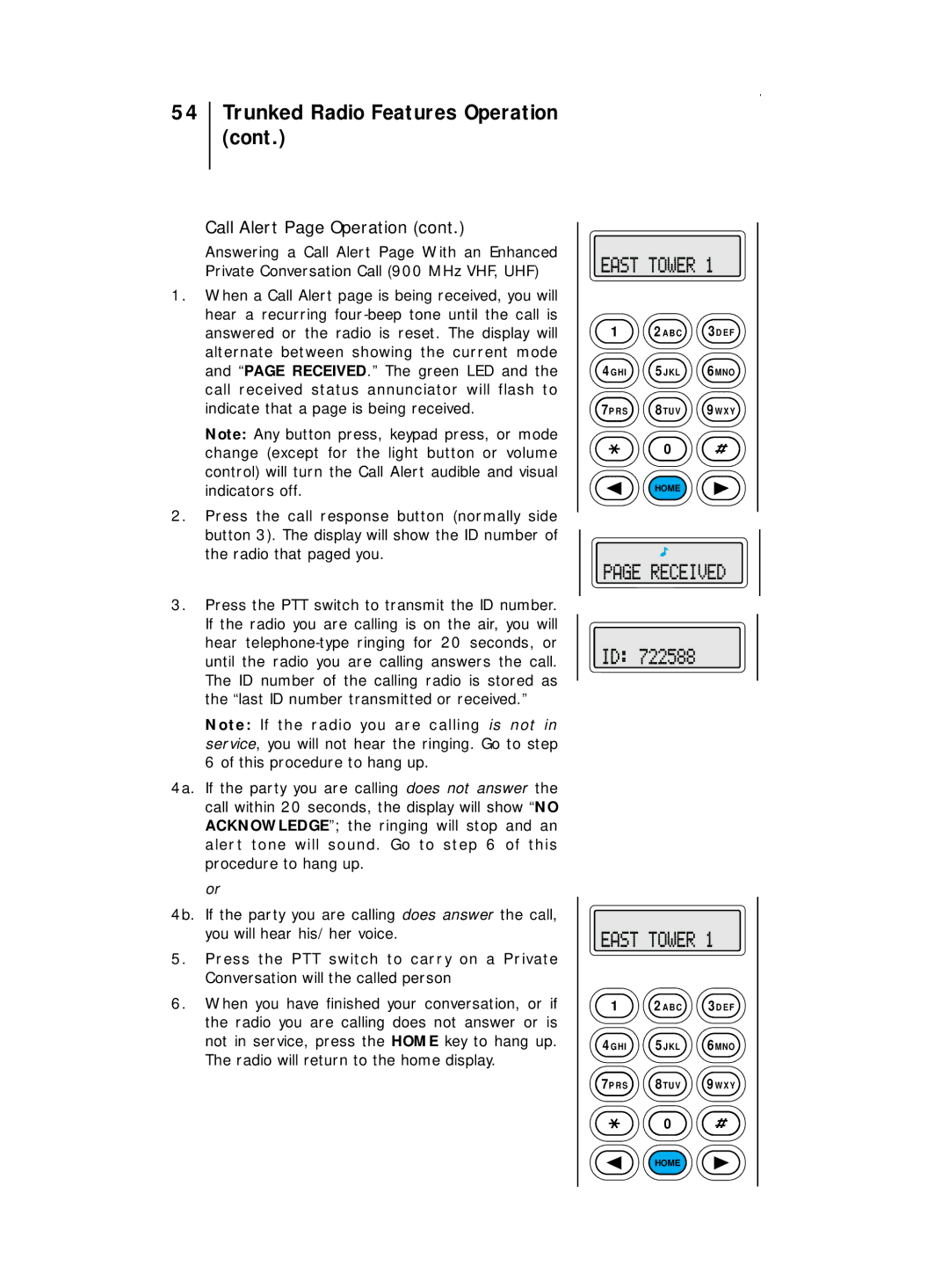 Motorola B5, B7 operating instructions B C E F K L 