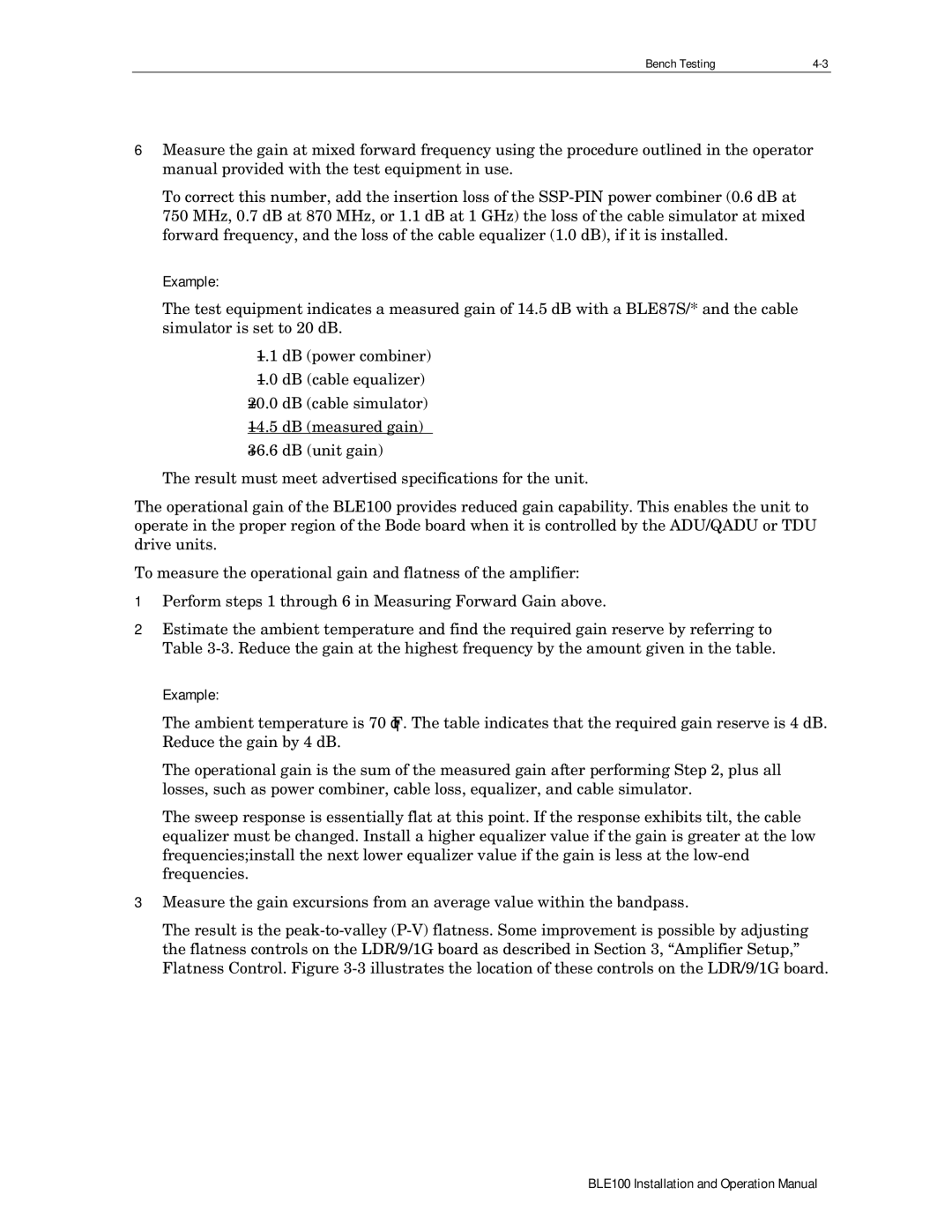 Motorola BLE100 operation manual Example 