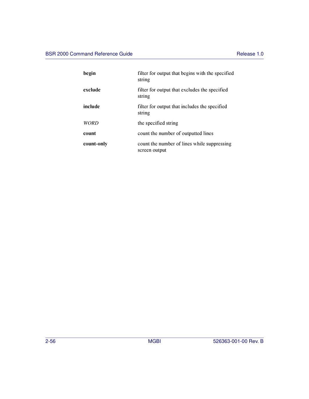 Motorola BSR 2000 manual Begin 