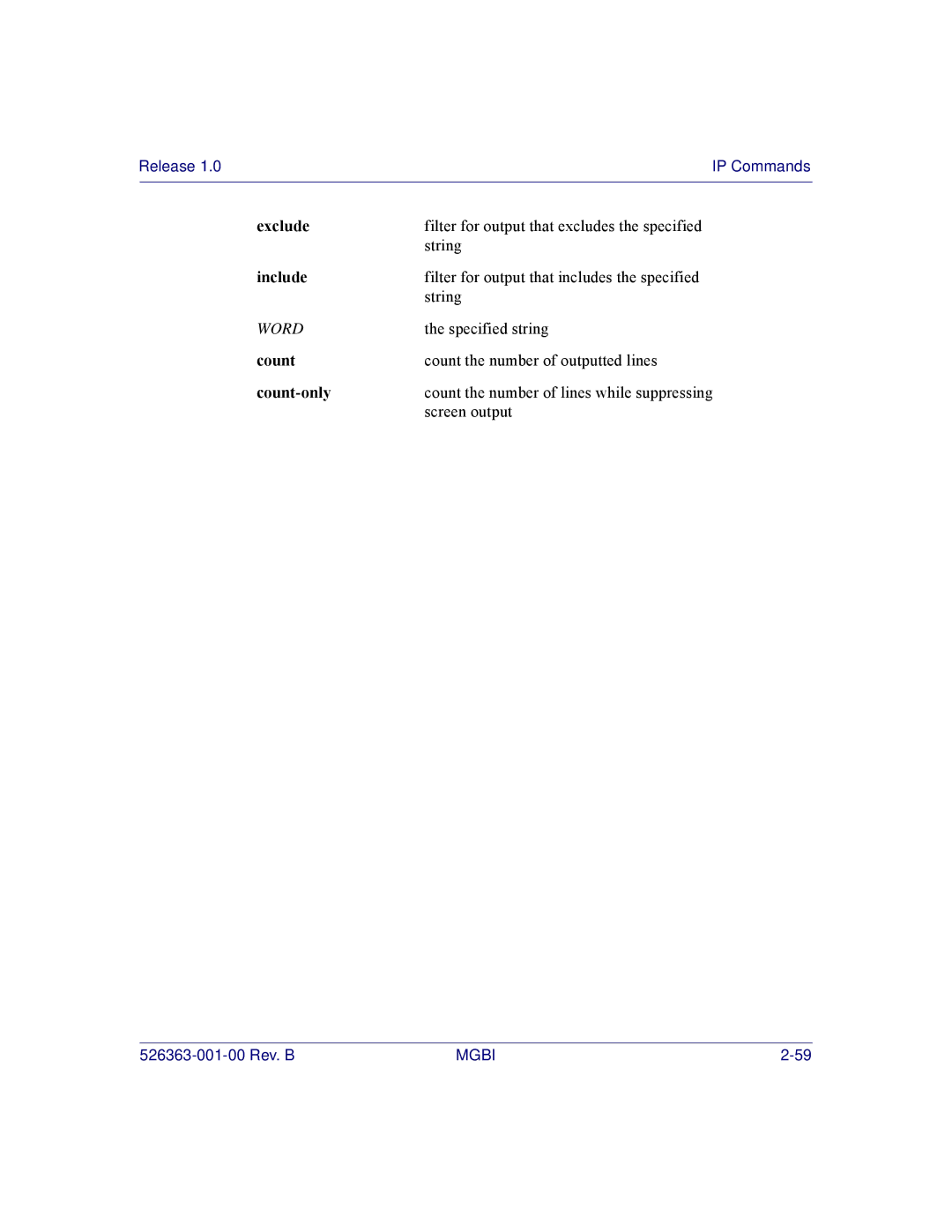 Motorola BSR 2000 manual Exclude 