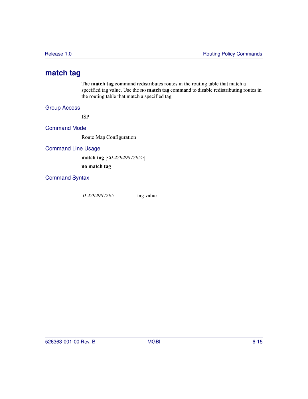 Motorola BSR 2000 manual Match tag, No match tag 