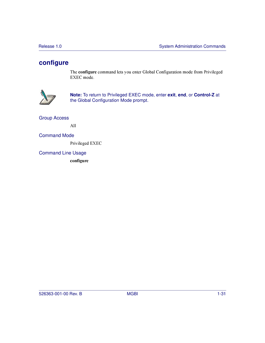 Motorola BSR 2000 manual Configure 