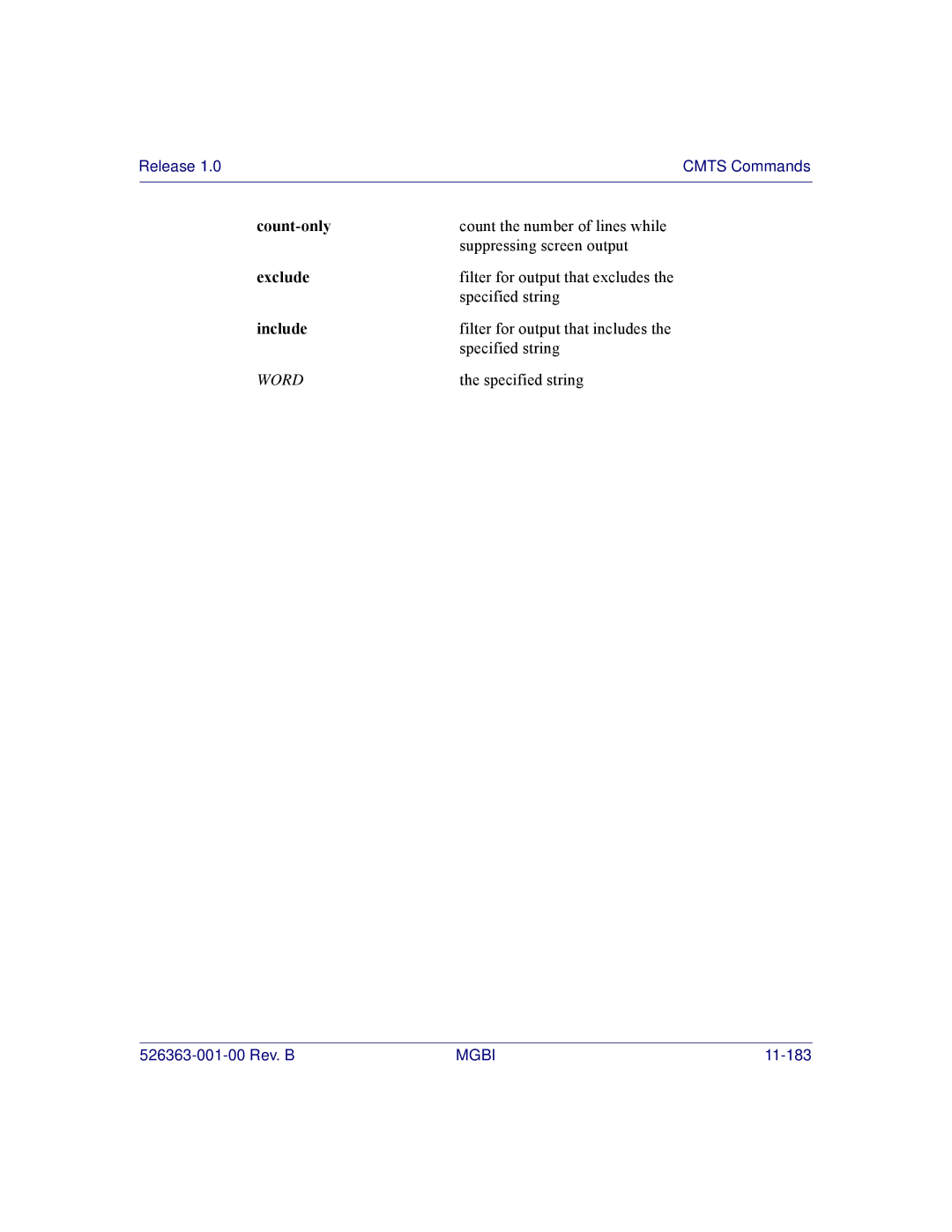 Motorola BSR 2000 manual 11-183 