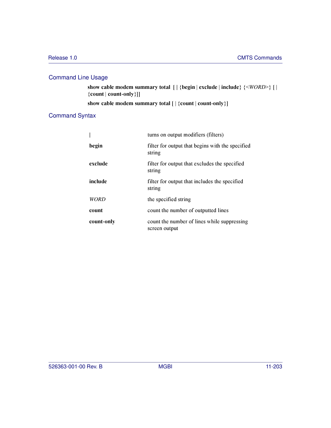 Motorola BSR 2000 manual 11-203 