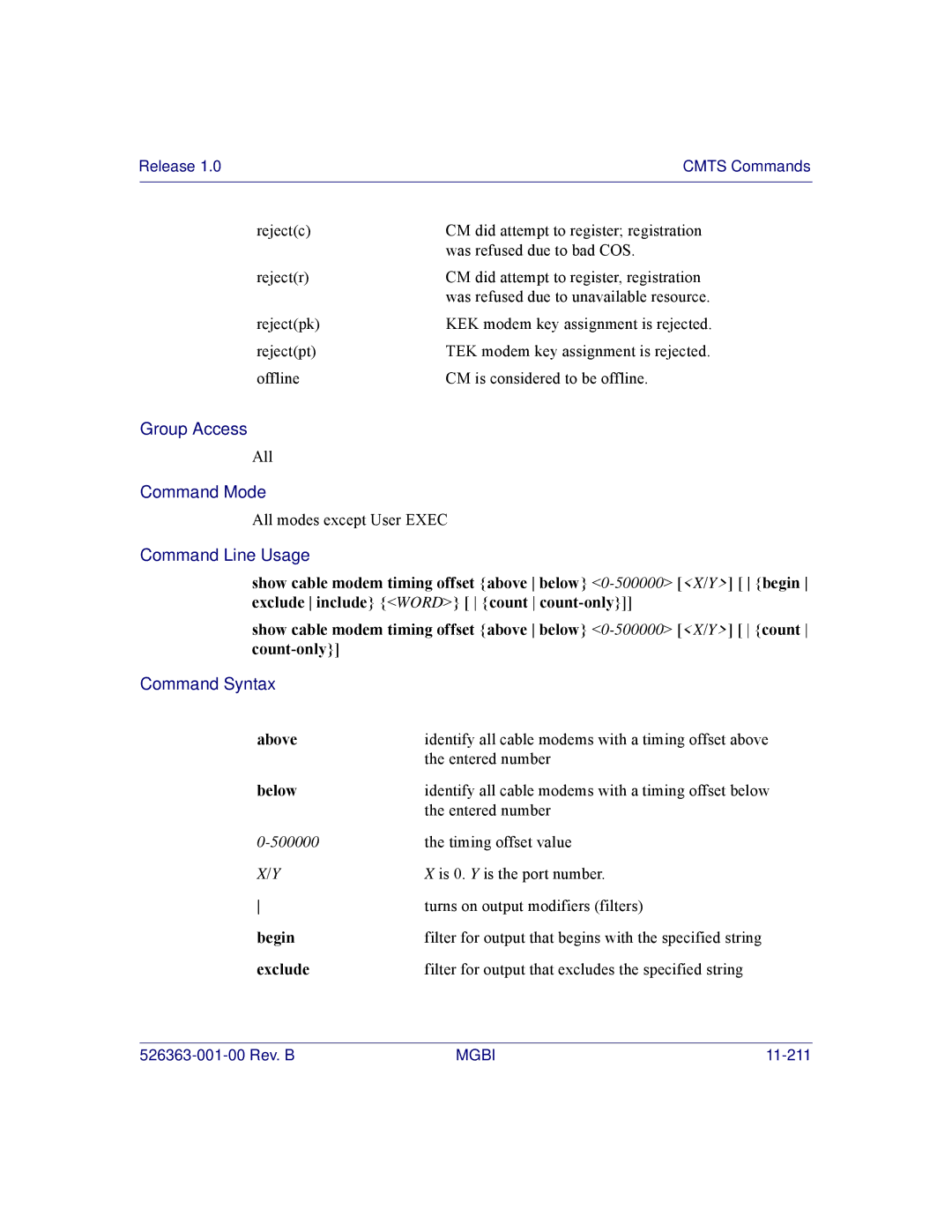 Motorola BSR 2000 manual Above, Below 