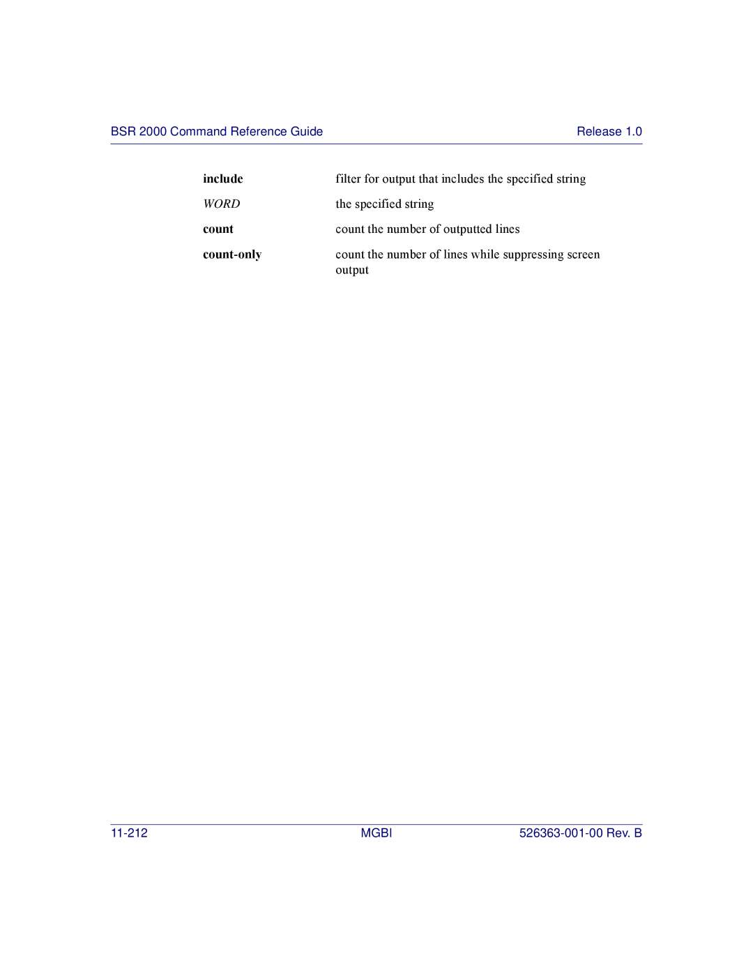 Motorola BSR 2000 manual 11-212 