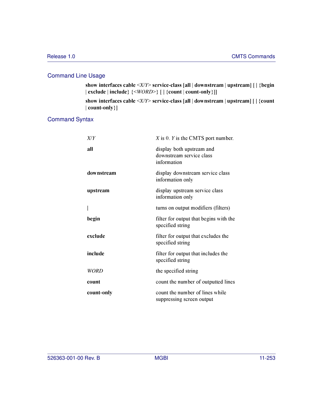 Motorola BSR 2000 manual Downstream, Upstream 