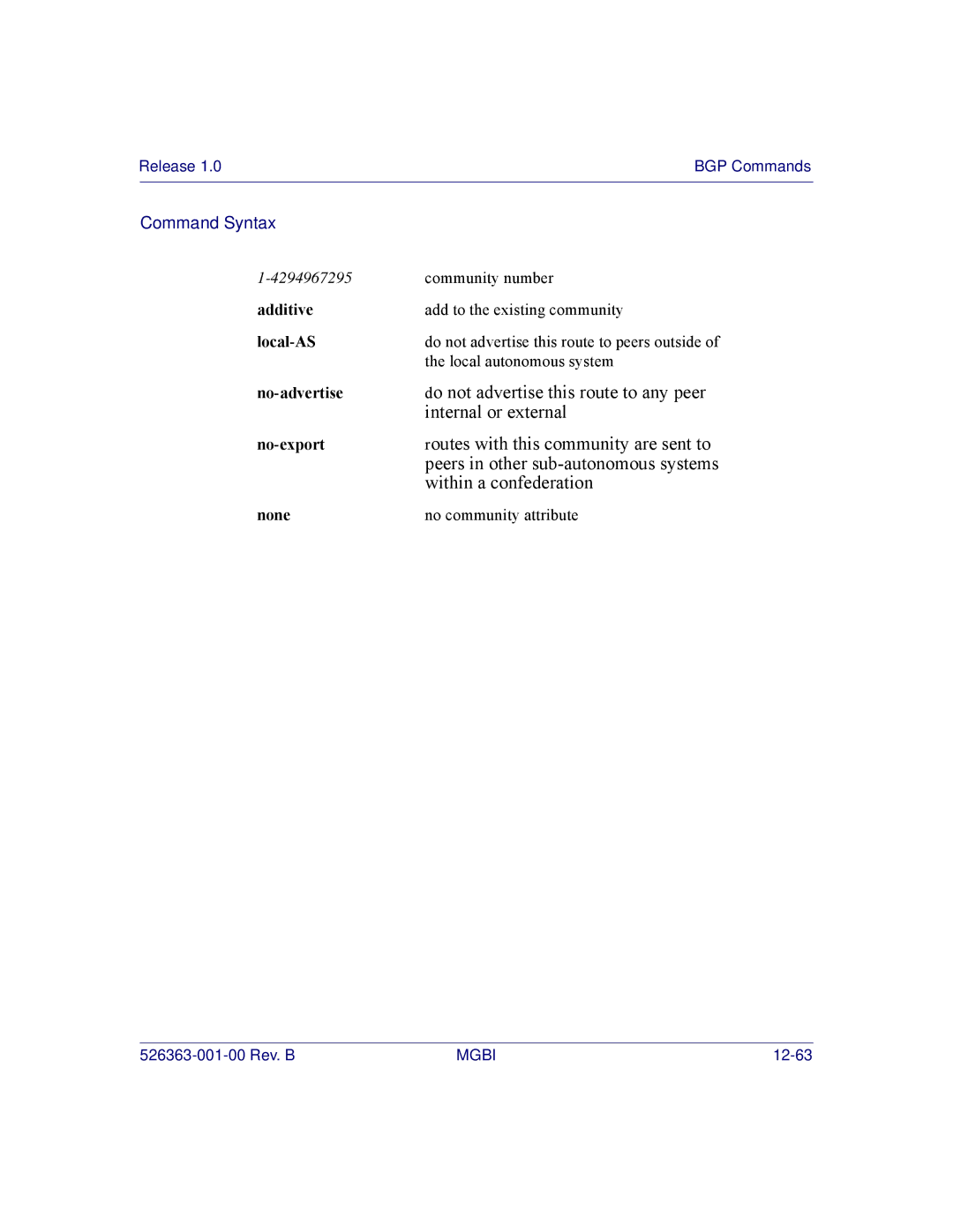 Motorola BSR 2000 manual 12-63 