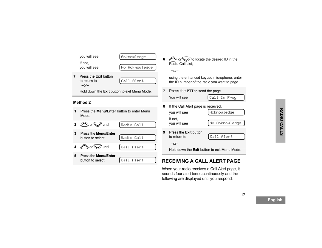 Motorola CDM1250 manual 1*$&$//$/573$, $Fnqrzohgjh, Wruhwxuqwr 