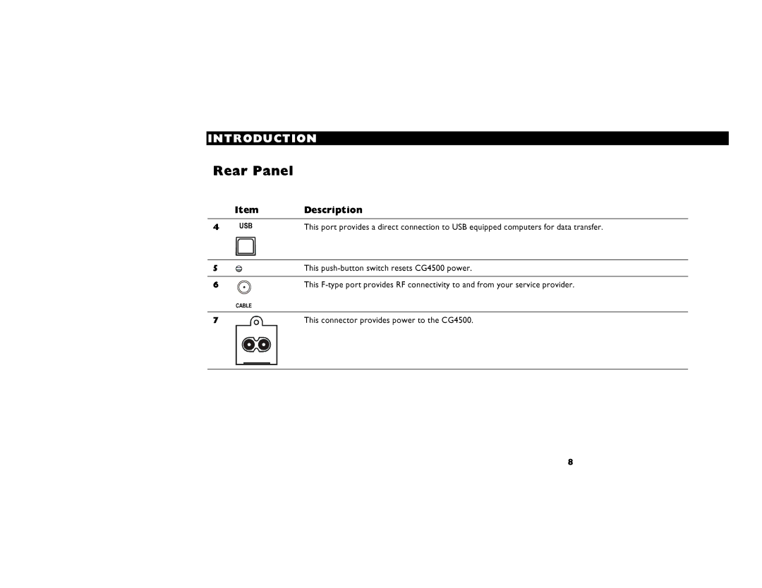 Motorola CG4500 manual QÜáë=éìëÜJÄìííçå=ëïáíÅÜ=êÉëÉíë=`dQRMM=éçïÉêK= 