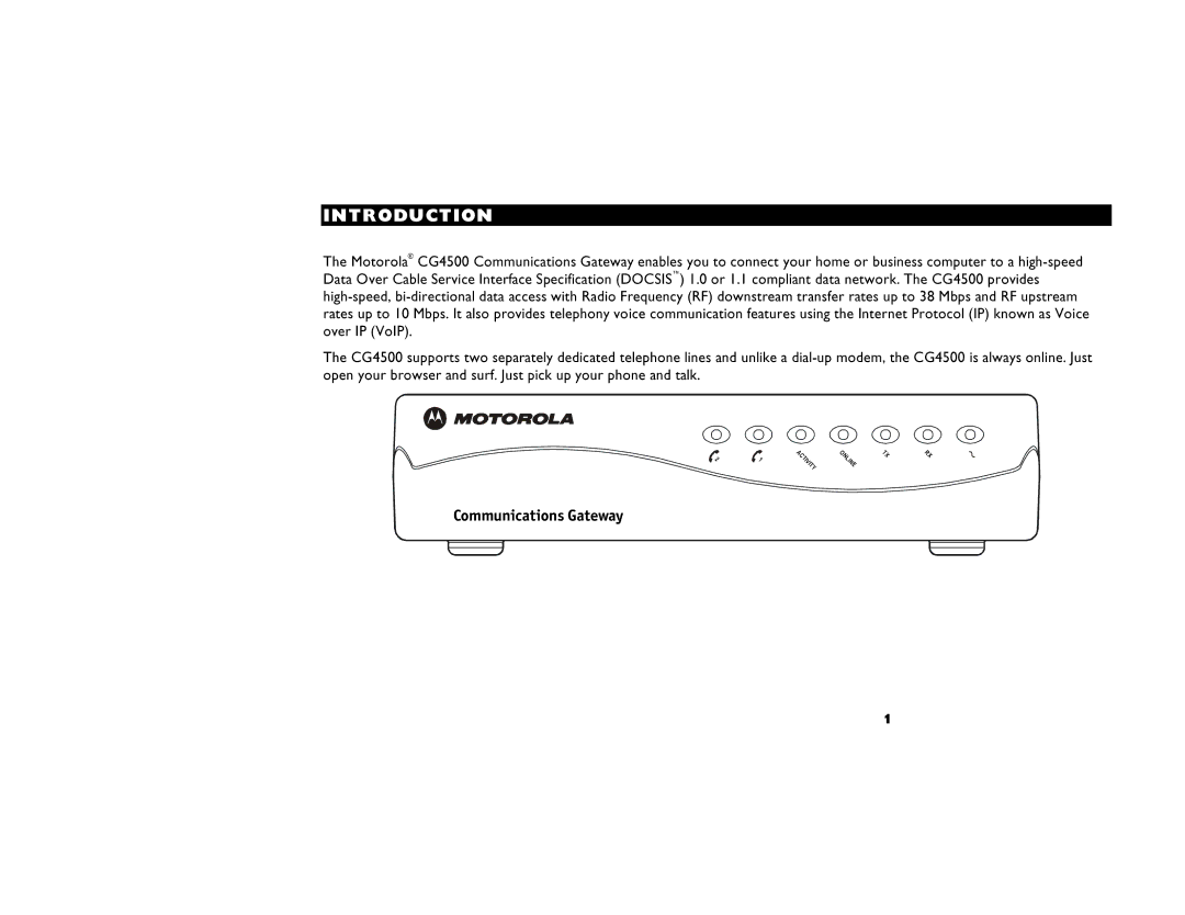 Motorola CG4500 manual Fkqolar`qflk= 