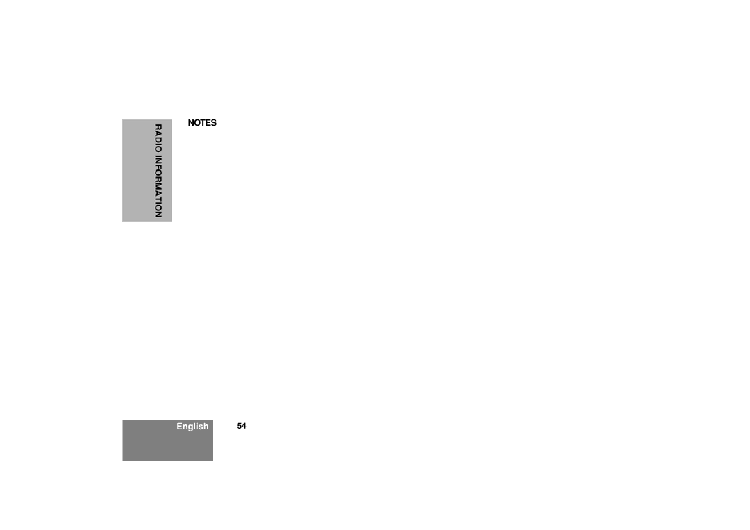 Motorola CM360 manual Radio Information 