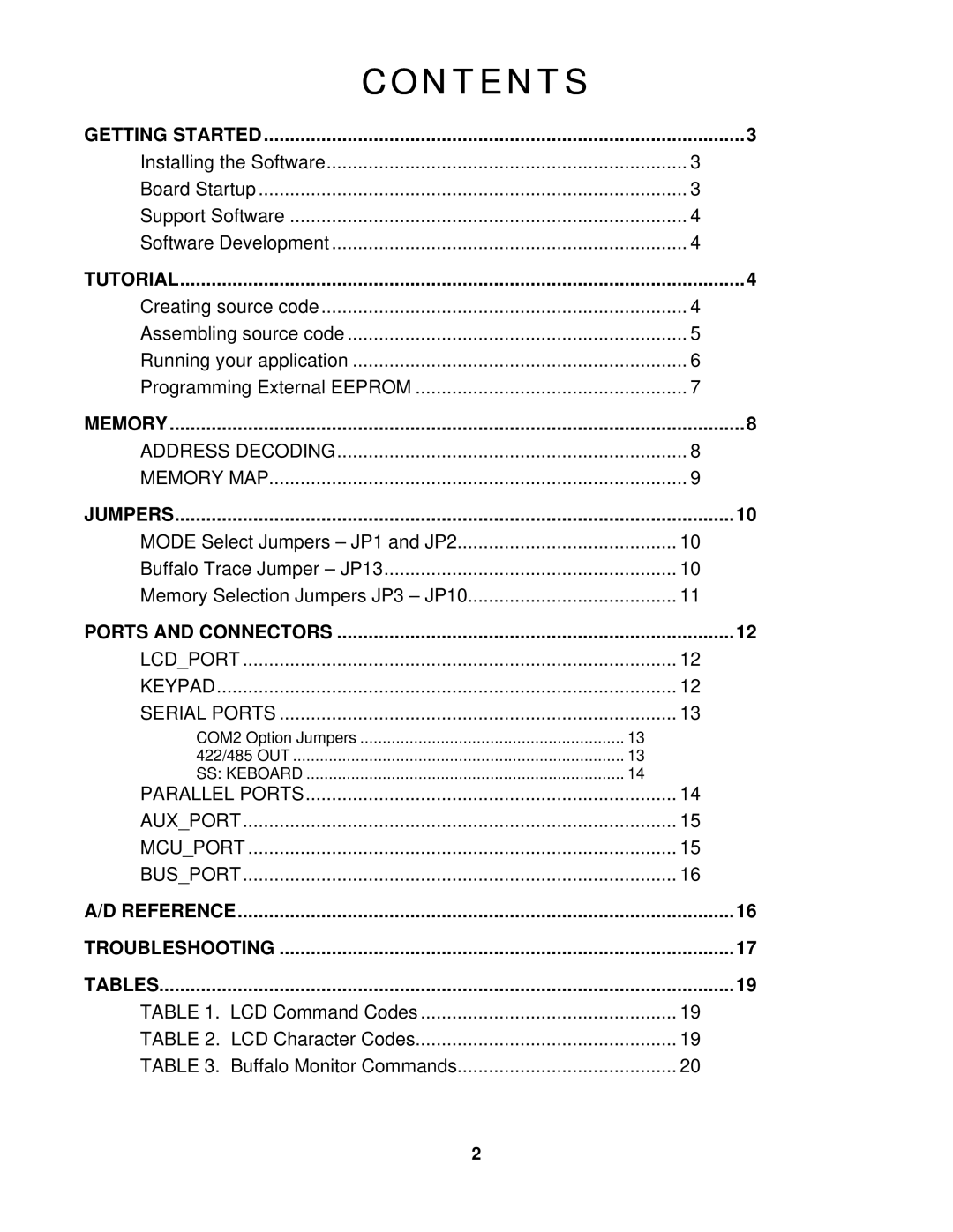 Motorola CMD11E1 manual Contents 