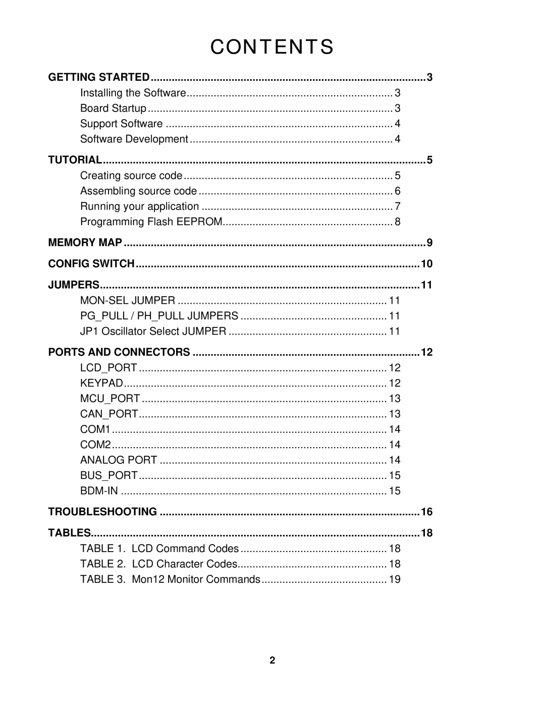 Motorola CME-12D60 manual Contents 