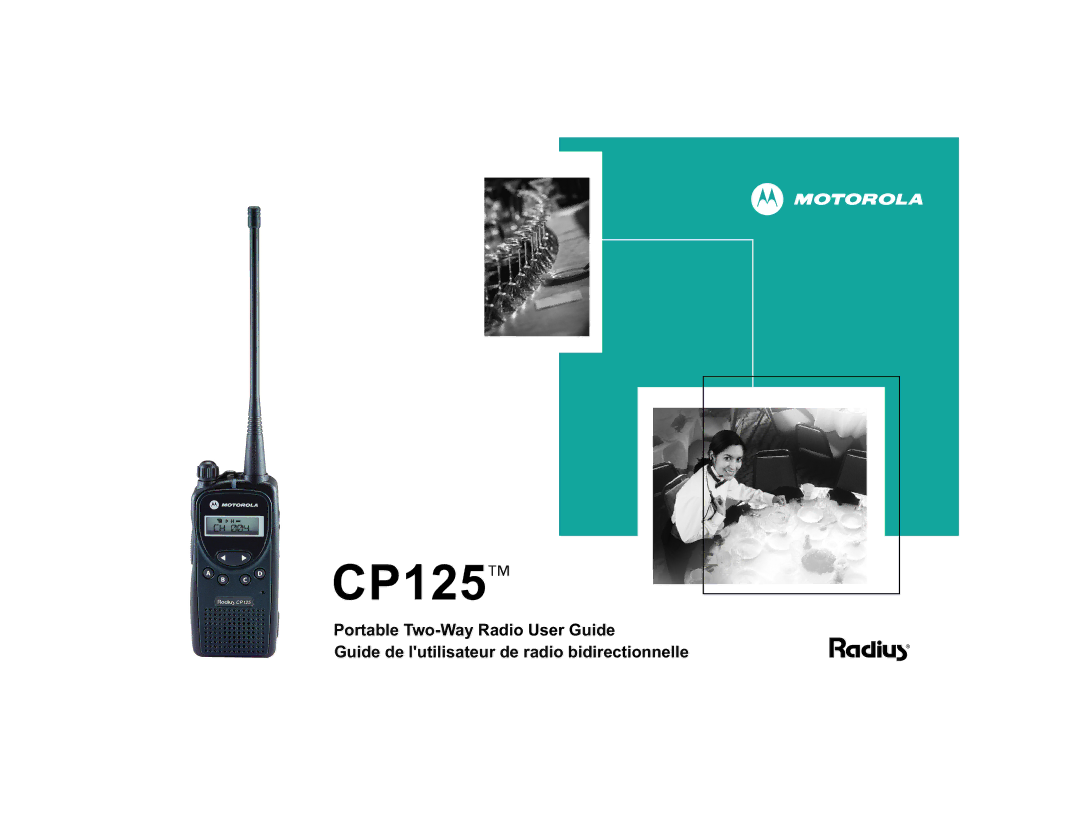 Motorola CP125TM manual 