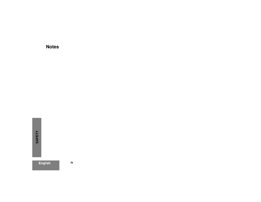 Motorola CP185 manual Englishiv 