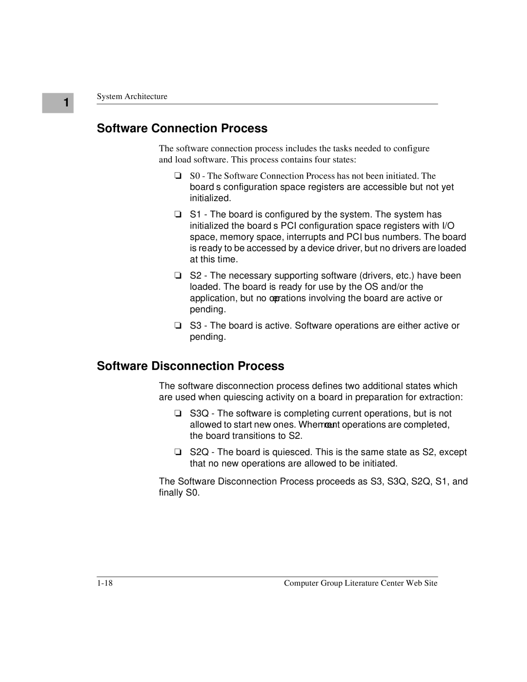 Motorola CPX8000, CPX8216TCPX8216T manual Software Connection Process, Software Disconnection Process 