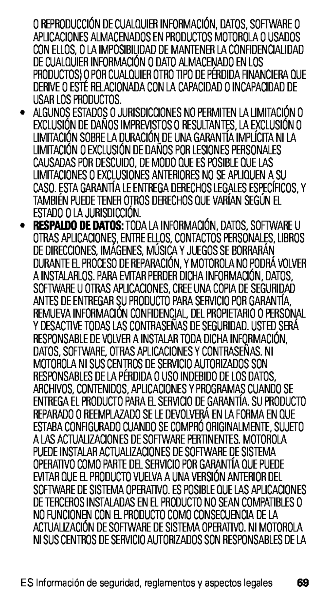 Motorola D1, XT915 manual 