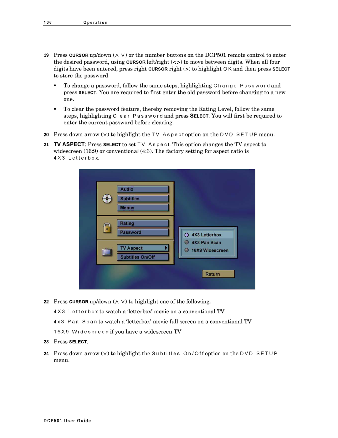 Motorola DCP501 manual L e t t e r b o 